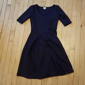 Navy blue dress